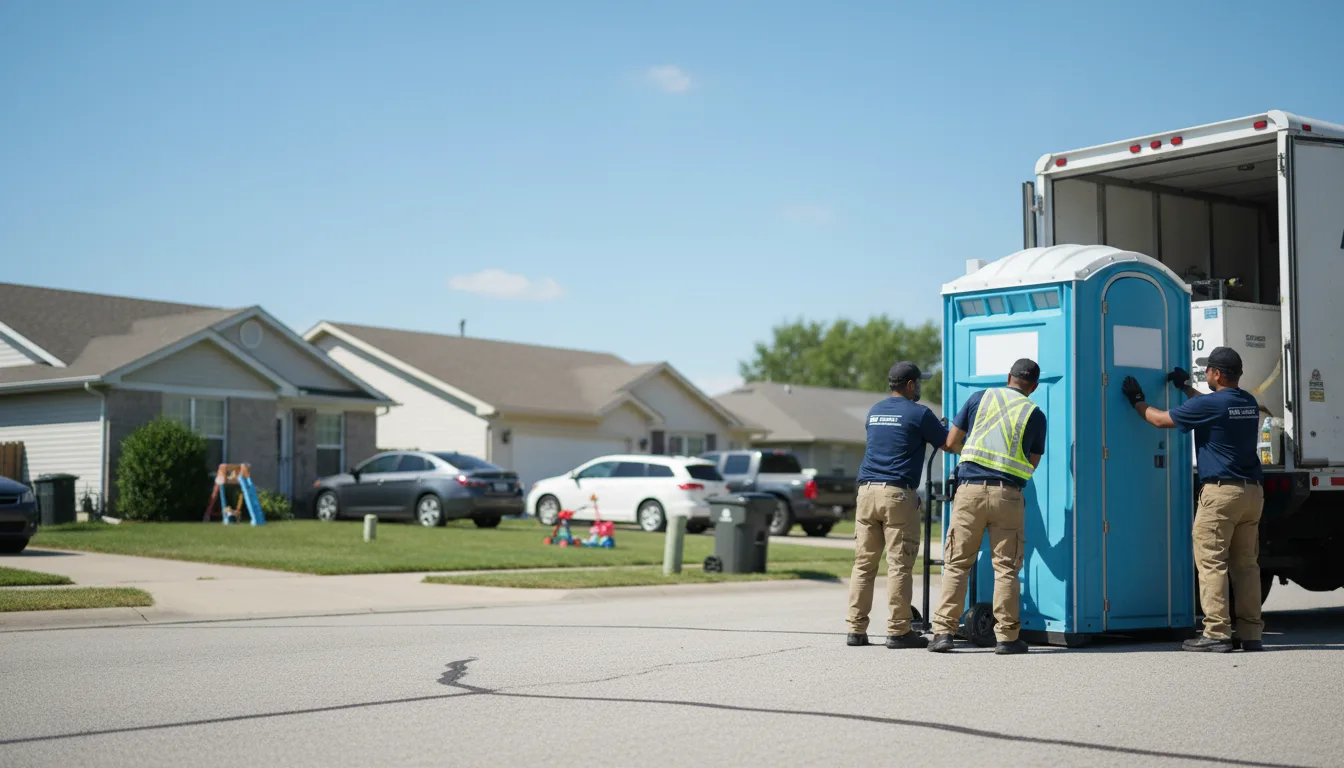 Standard Porta Potty Rentals in De Land, IL near me